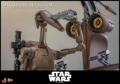 Hot Toys Star Wars Phantom Menace Battle Droid Figure