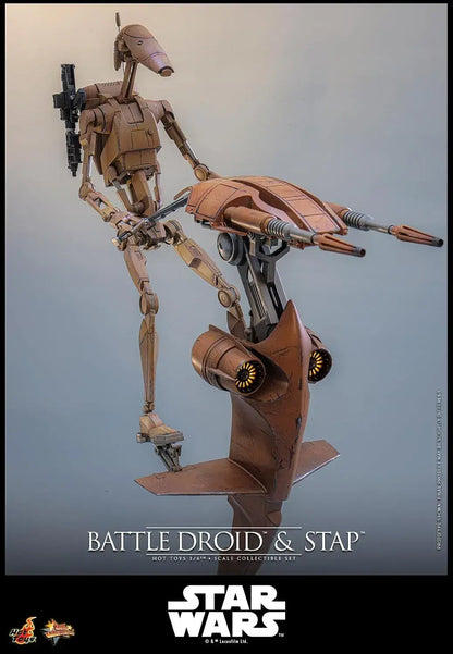 Hot Toys Star Wars Phantom Menace Battle Droid Figure