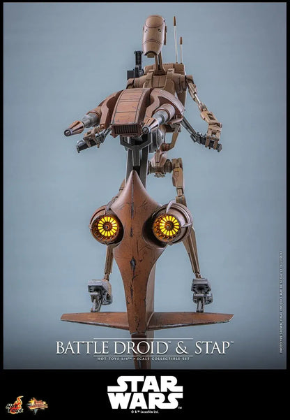 Hot Toys Star Wars Phantom Menace Battle Droid Figure