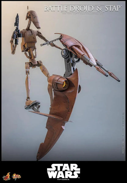 Hot Toys Star Wars Phantom Menace Battle Droid Figure