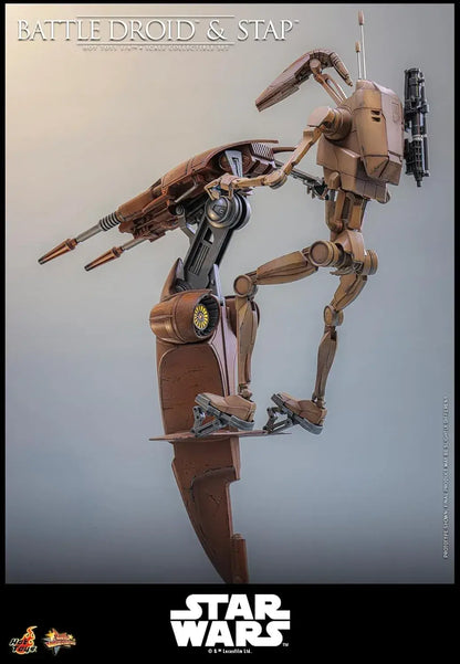 Hot Toys Star Wars Phantom Menace Battle Droid Figure