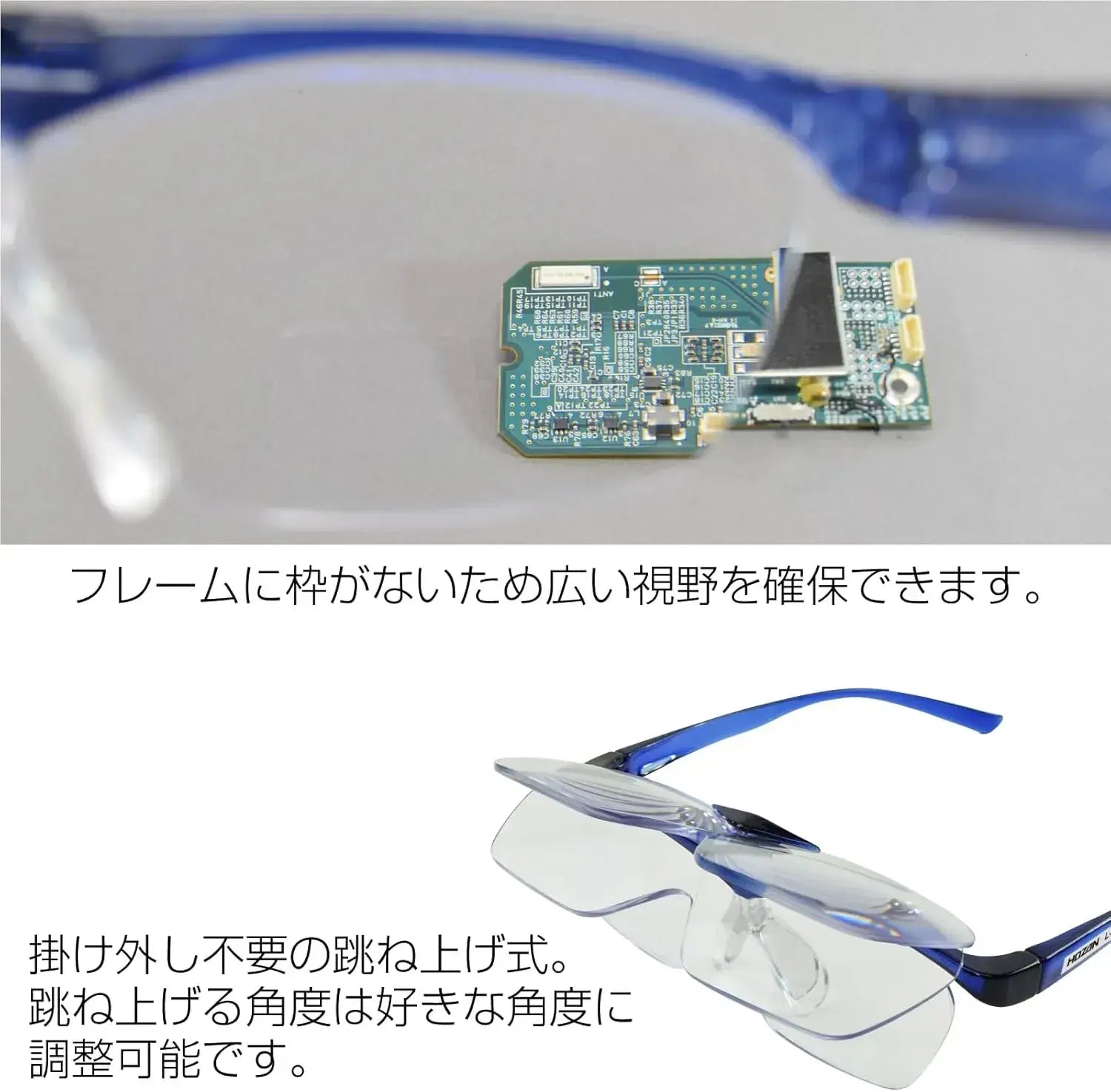 Hozan L94 Eyeglasses Loupe Magnifier