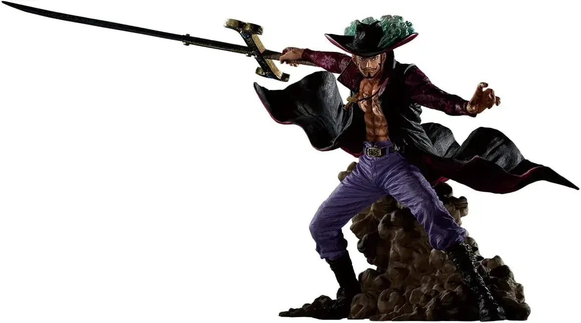 Ichibansho One Piece Dracule Mihawk Statue Action Figure