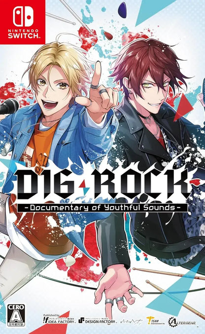 Idea Factory DIG ROCK Documentary of Youthful Sounds Game Software
