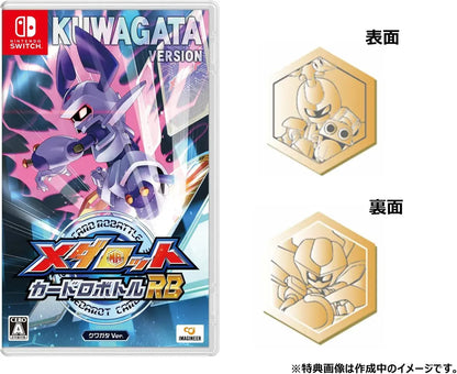 Imagineer Medarot Card Robot Battle RB Game for Nintendo Switch - Quagata Ver. Amazon Exclusive - 2200630163764