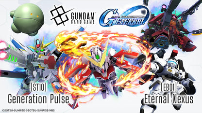 Gundam Card Game Eternal Nexus EB01 SD G Generation Extra Booster