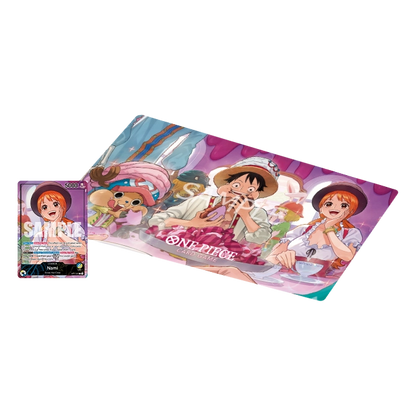 ONE PIECE Official Playmat & Card Set Whole Cake Island Arc