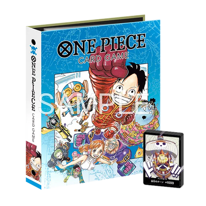 Bandai ONE PIECE Card Game Official 9 Pocket Binder Vol. 1 with Don!! Cards