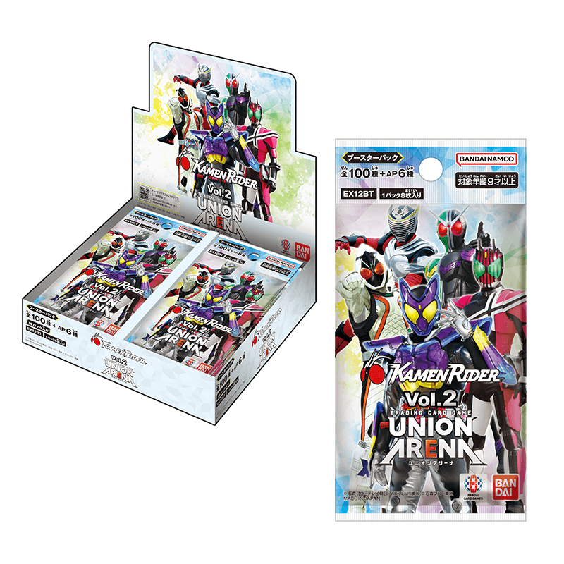 Bandai Union Arena EX12BT Kamen Rider Vol.2 Booster Box