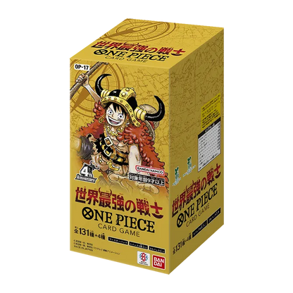 ONE PIECE CARD GAME OP-17 World's Strongest Warrior Booster Box