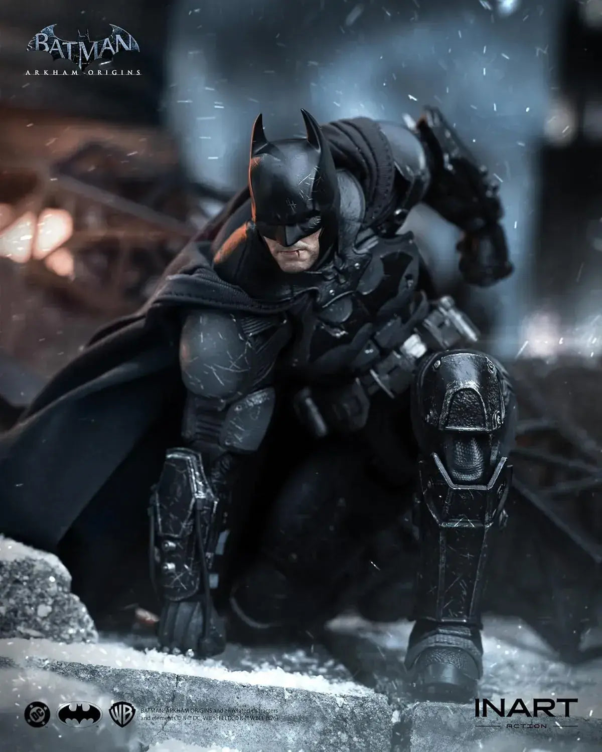 Inart Batman Arkham Begins Battle Damage Action Figure