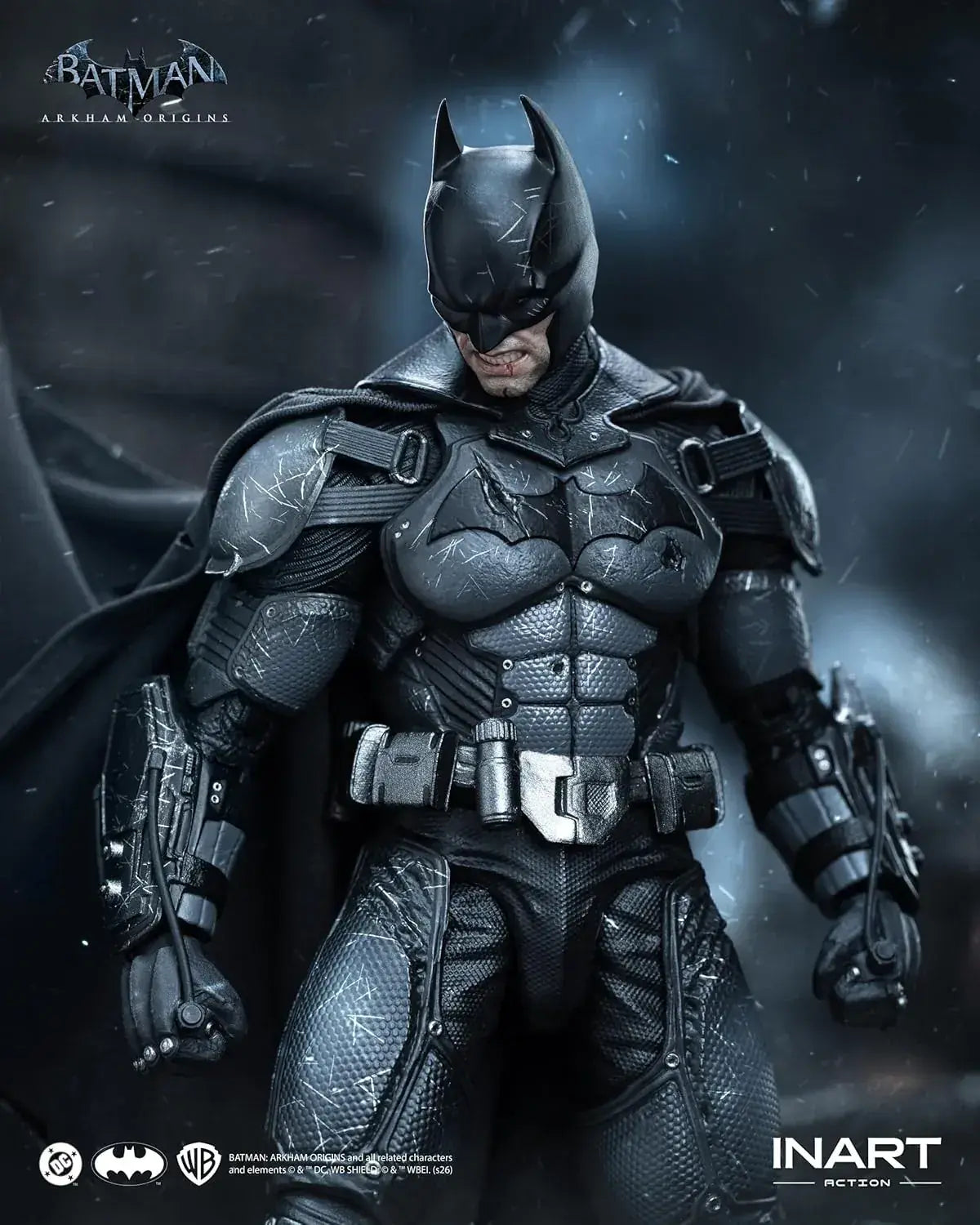 Inart Batman Arkham Begins Battle Damage Action Figure