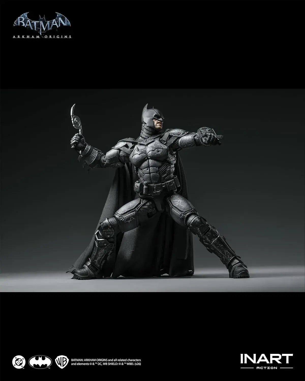 Inart Batman Arkham Begins Battle Damage Action Figure