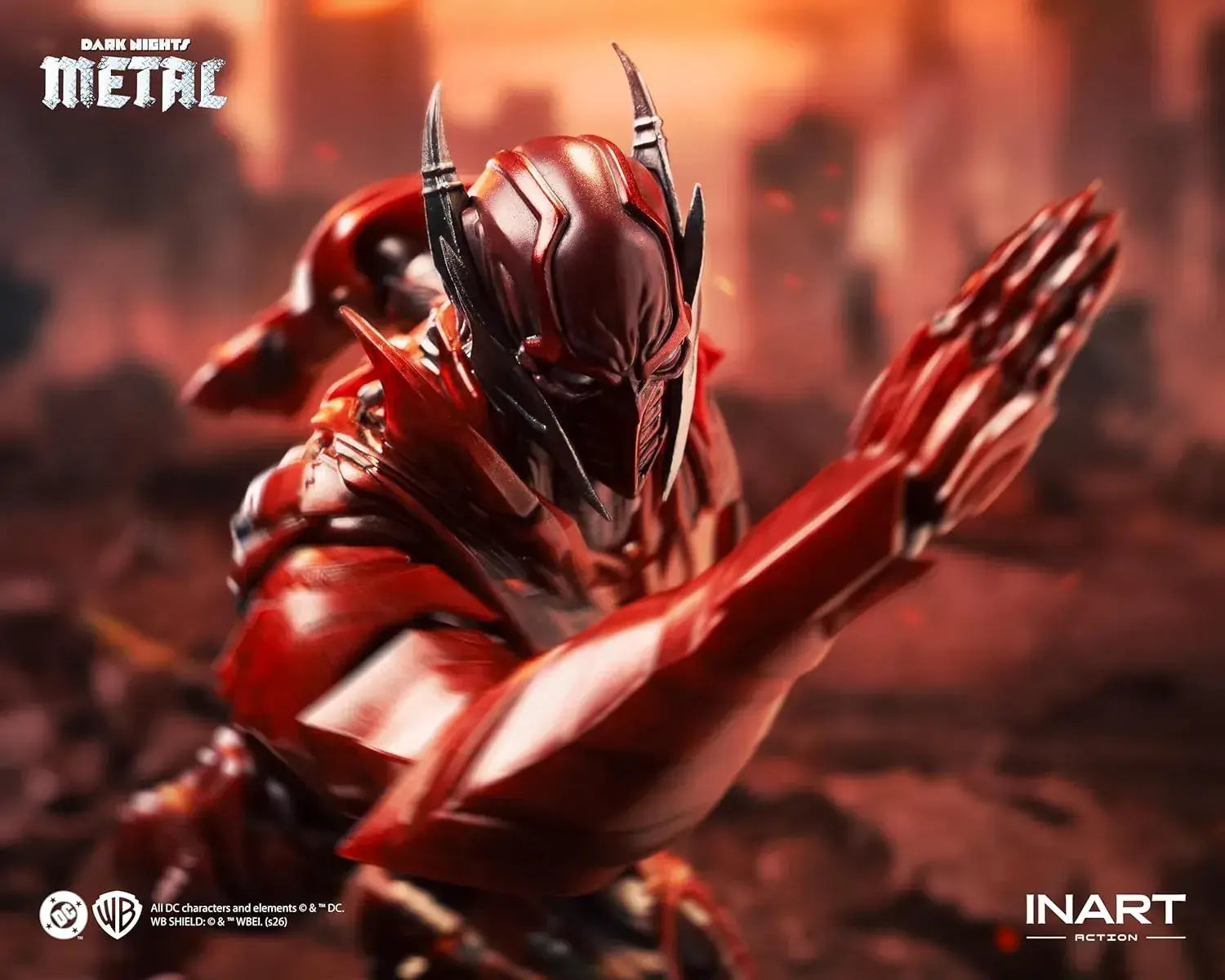 Inart Batman Red Death Action Figure PVC ABS Painted