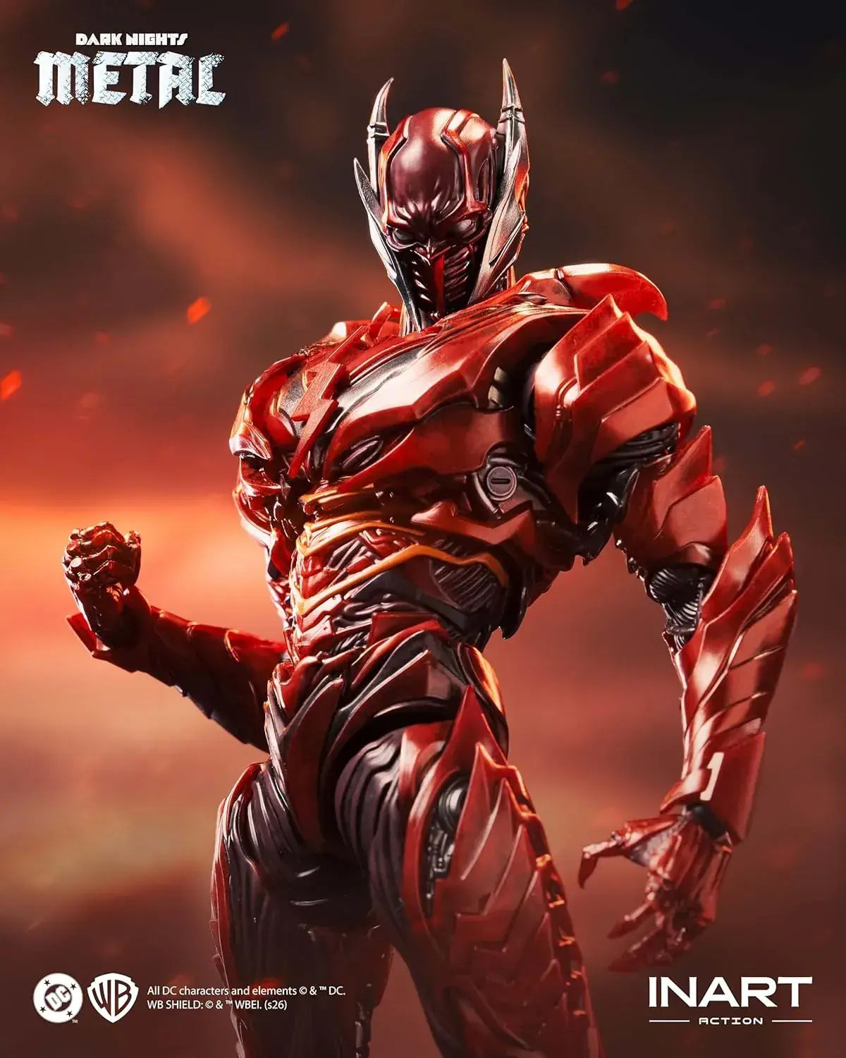 Inart Batman Red Death Action Figure PVC ABS Painted