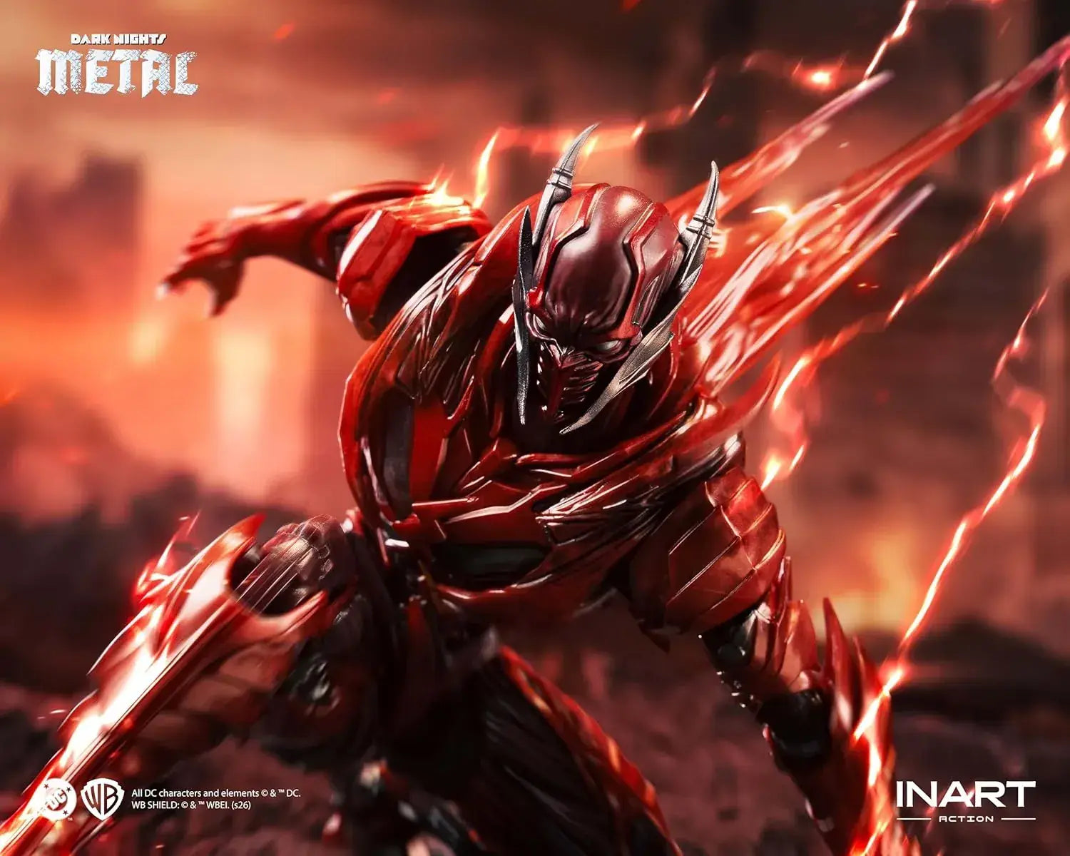 Inart Batman Red Death Action Figure PVC ABS Painted