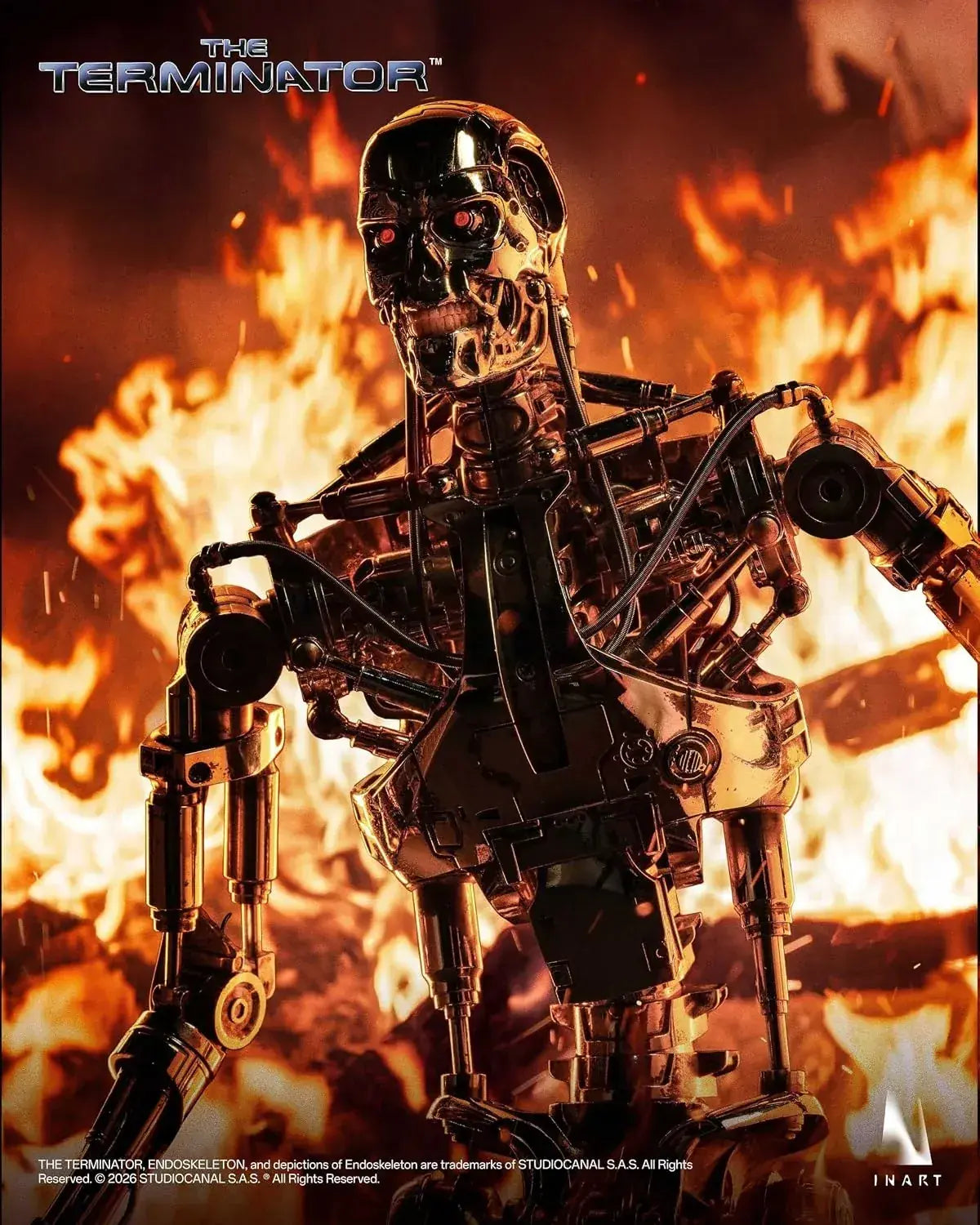 Inart Terminator T800 Endoskeleton 1 6 Scale Collectible Figure