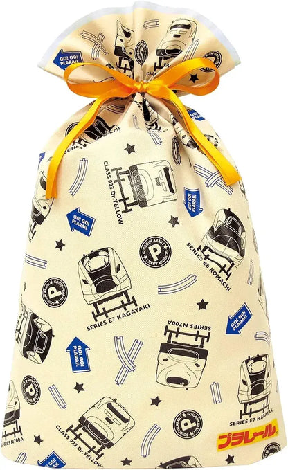 Indigo Takara Tomy Plarail Wrapping Bag Gift Bag - Large - 4562453236505