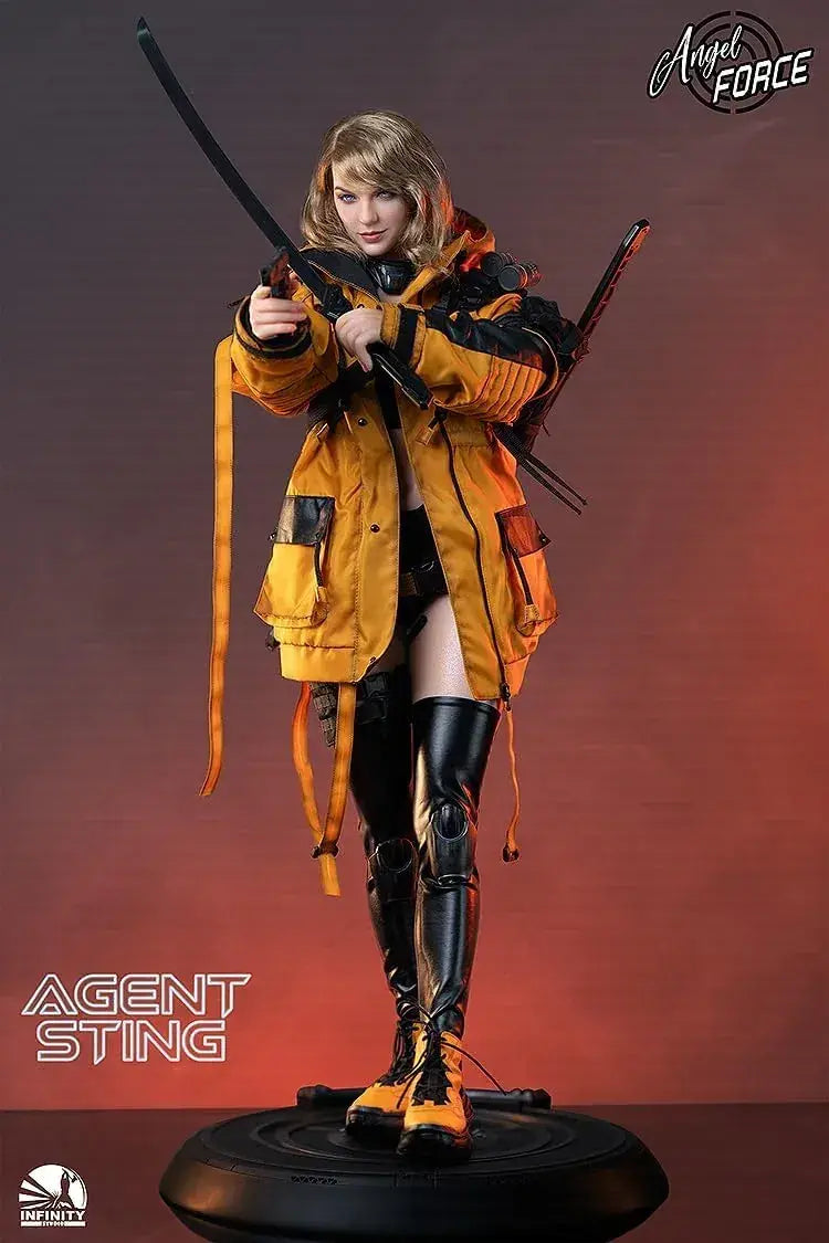 Infinity Studio Angel Force Agent Sting 1 3 Silicone Figure