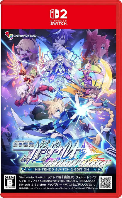 Inti Creates Azure Striker Gunvolt Triangle Edition Video Game - Regular Edition-Amazon Exclusive - 2200150176626