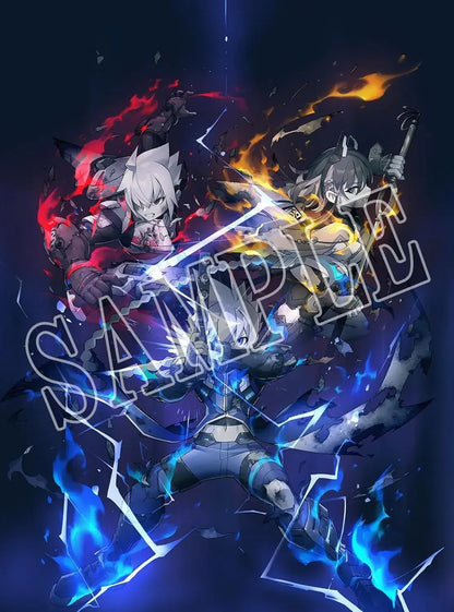 Inti Creates Gunvolt Triangle Edition Video Game - Amazon Exclusive PS5 Set - 2200630147580