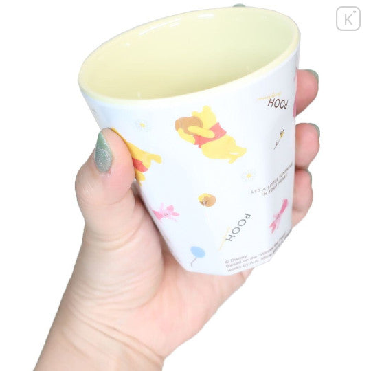 T's Factory Tasse weiß Disney Melamin 270 ml Winnie The Pooh Japan dn-5525504po