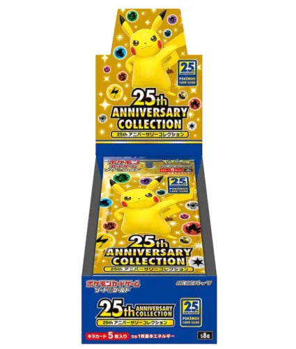 Pokémon Card Game Sword & Shield Expansion Pack 25Th Anniversary Collection Box with SEALED