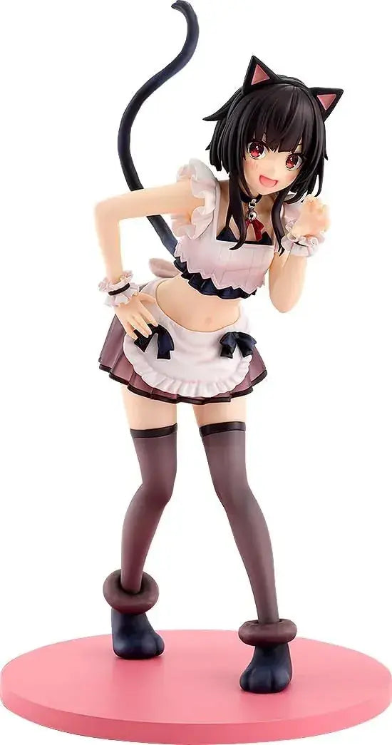 Kadokawa Megumin Cat Ear Maid Figure Plastic Non Scale