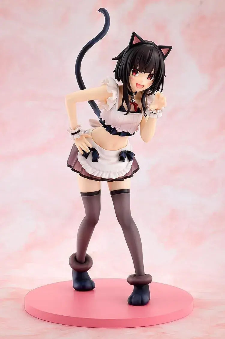 Kadokawa Megumin Cat Ear Maid Figure Plastic Non Scale