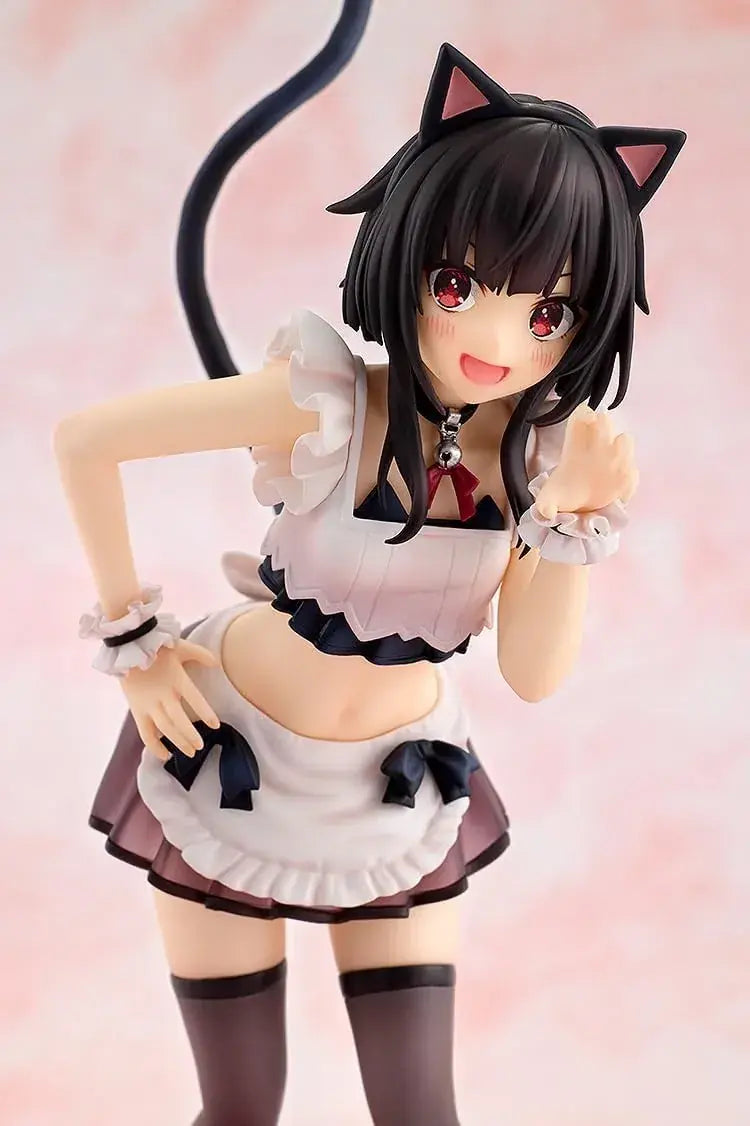 Kadokawa Megumin Cat Ear Maid Figure Plastic Non Scale