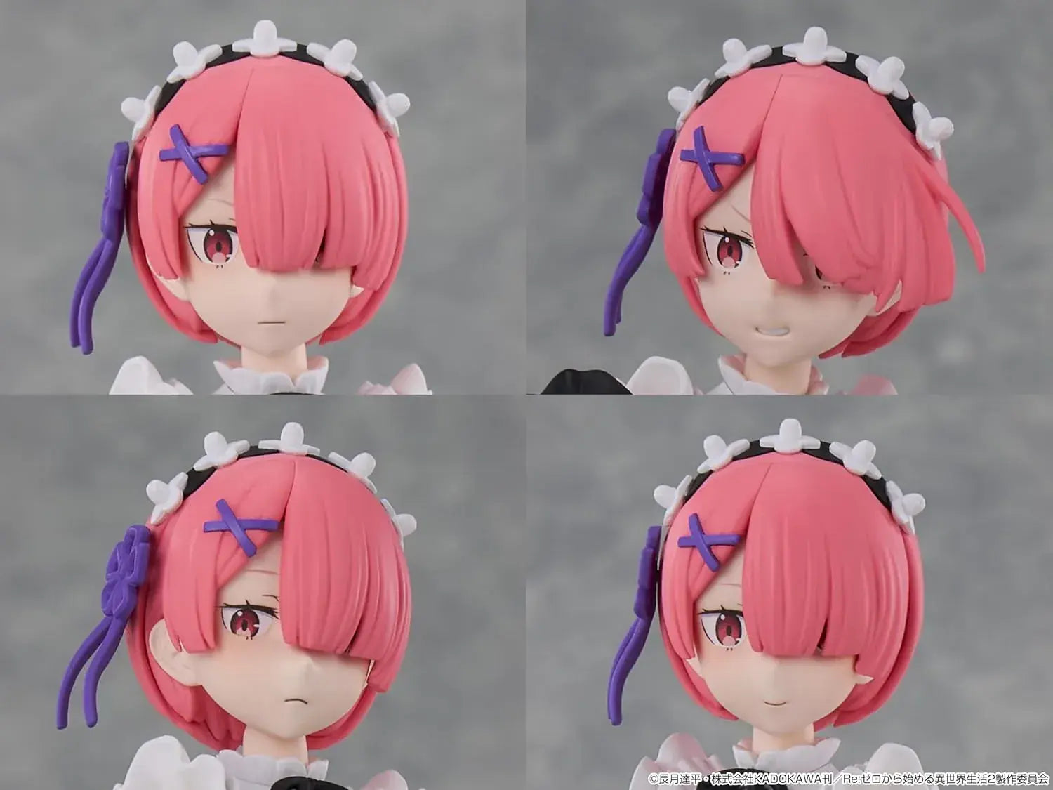 Kadokawa Re Zero Ram DX Ver Plastic Model Non Scale 6 2in