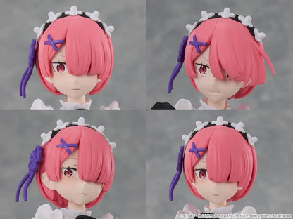 Kadokawa Re Zero Ram DX Ver Plastic Model Non Scale 6 2in