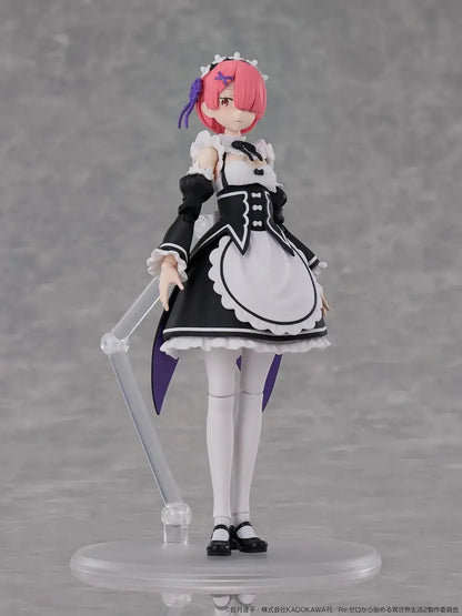 Kadokawa Re Zero Ram DX Ver Plastic Model Non Scale 6 2in
