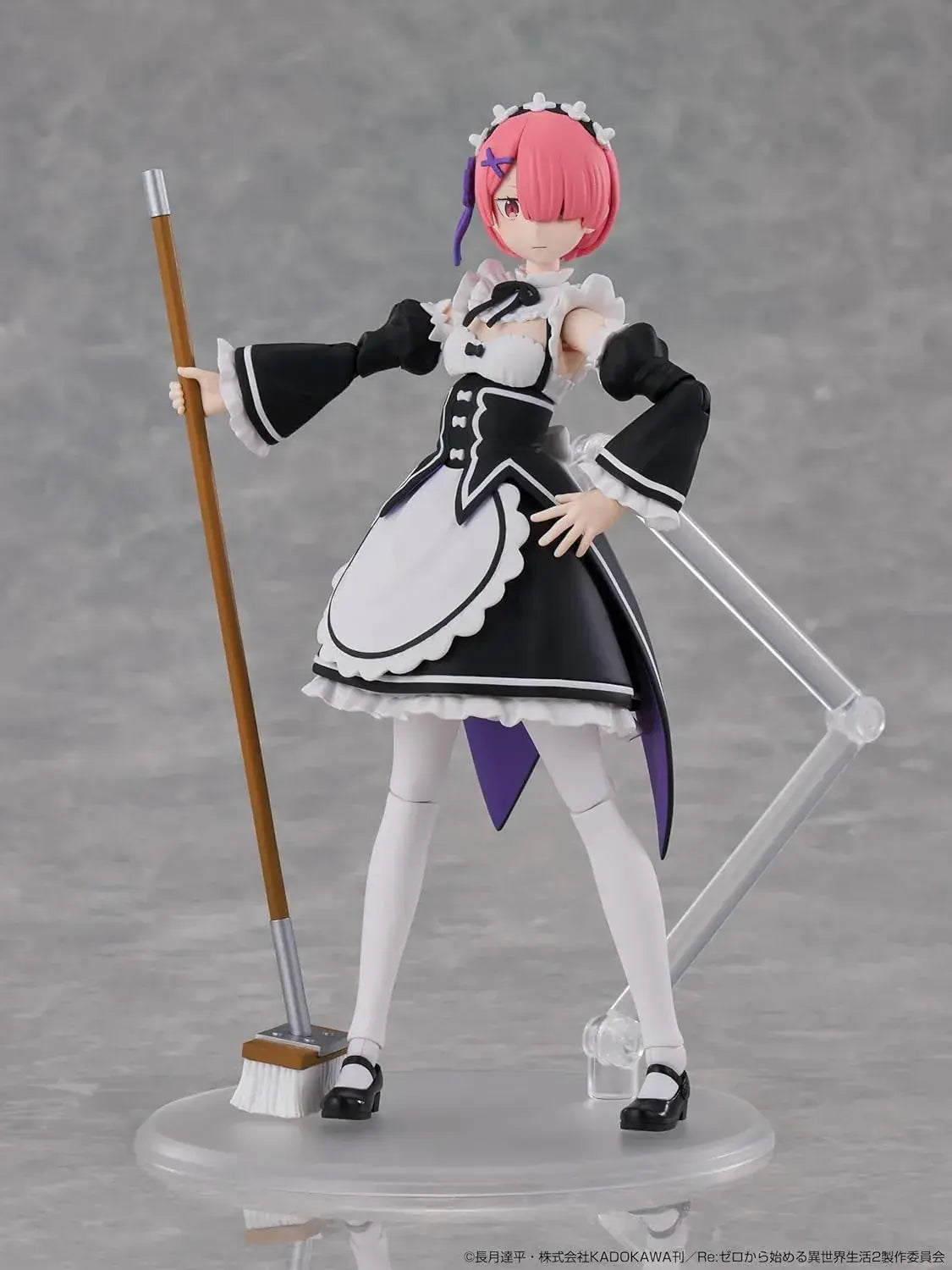 Kadokawa Re Zero Ram Plastic Model 6.2 Inch Non Scale