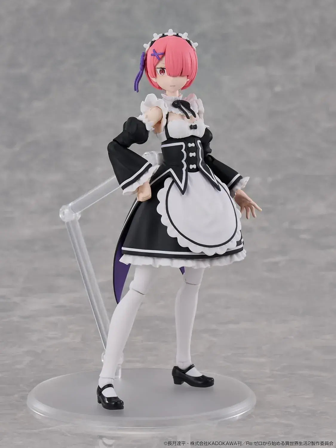 Kadokawa Re Zero Ram Plastic Model 6.2 Inch Non Scale