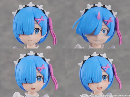 Kadokawa Re Zero Rem DX Ver Plastic Model Figure 6 2 Inch