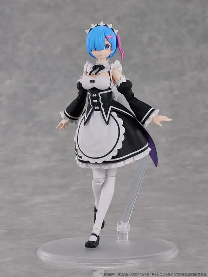 Kadokawa Re Zero Rem DX Ver Plastic Model Figure 6 2 Inch