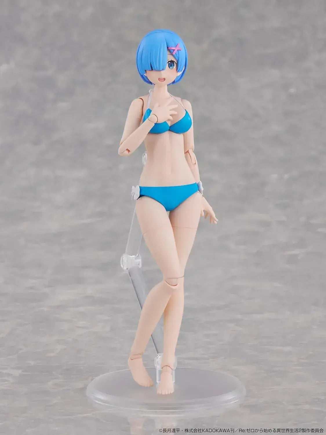 Kadokawa Re Zero Rem DX Ver Plastic Model Figure 6 2 Inch