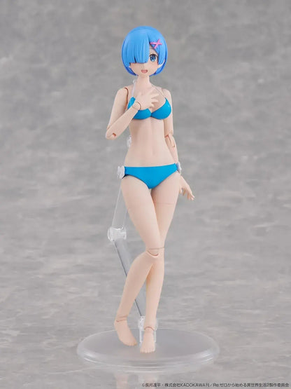 Kadokawa Re Zero Rem DX Ver Plastic Model Figure 6 2 Inch