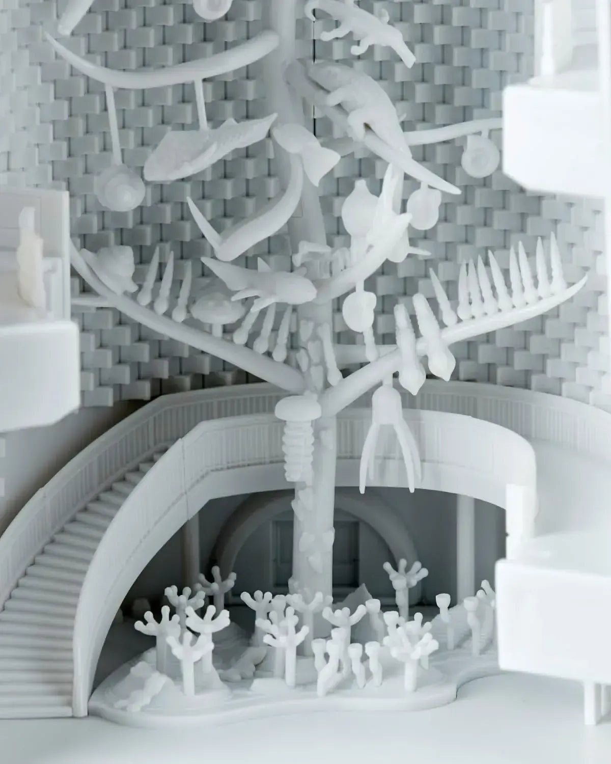 Kaiyodo ArtPla Sun Tower 1200 Scale Plastic Model Kit