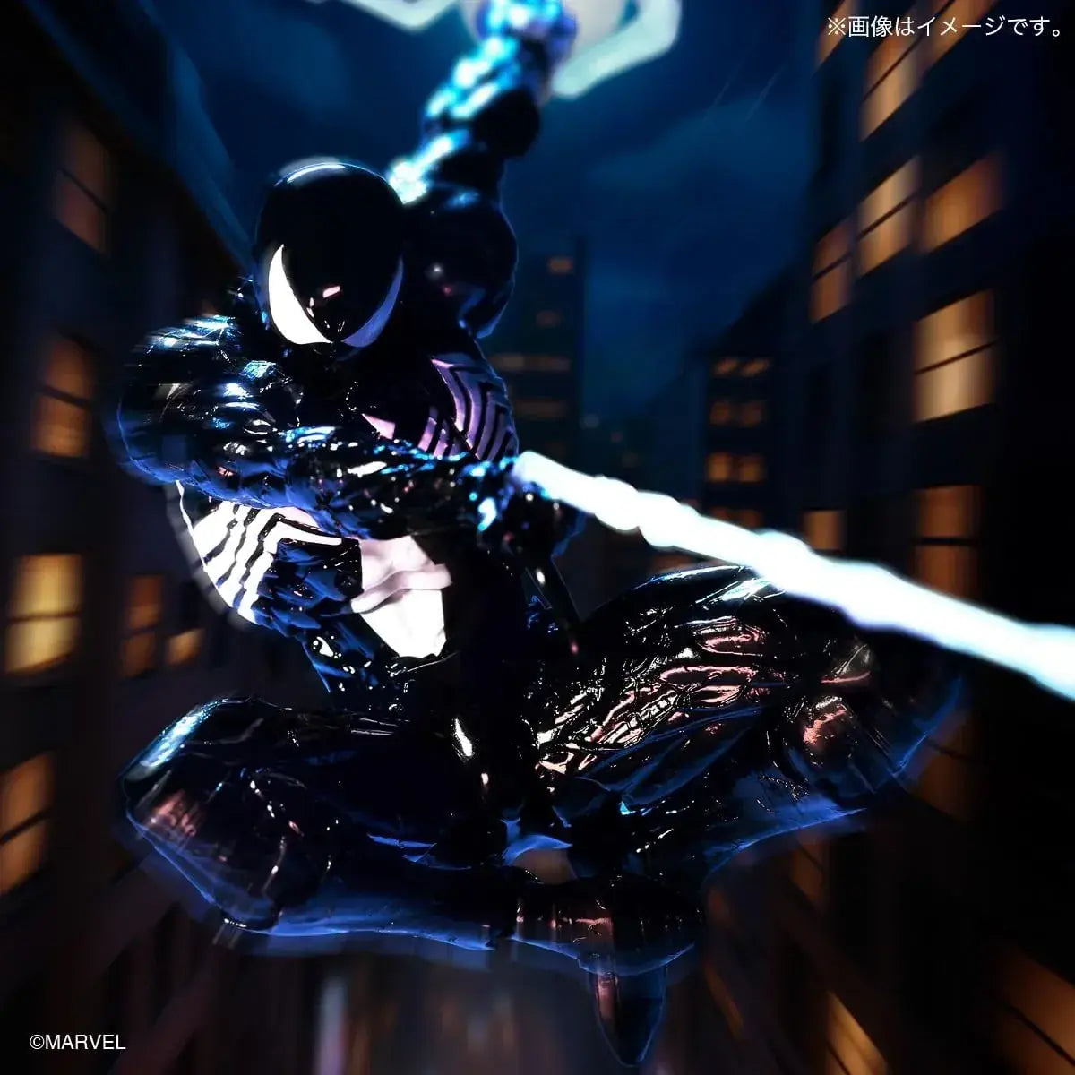 Kaiyodo Revoltech Amazing Yamaguchi Symbiote Spider Man Reissue