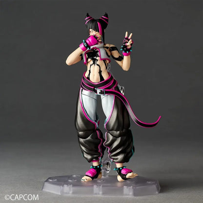 Kaiyodo Revoltech Street Fighter 6 Juri Action Figure