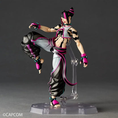 Kaiyodo Revoltech Street Fighter 6 Juri Action Figure