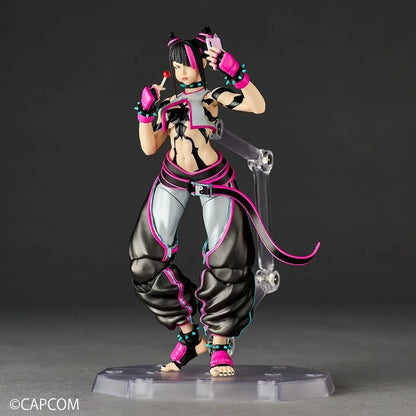 Kaiyodo Revoltech Street Fighter 6 Juri Action Figure