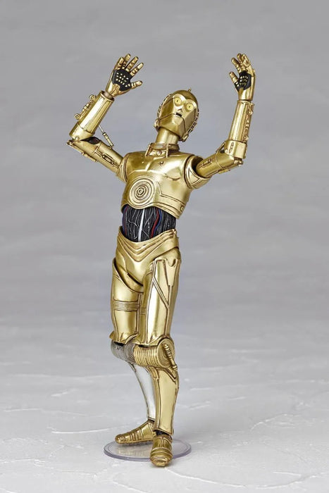 Kaiyodo Star Wars Revoltech C-3PO Action Figure ABS PVC Painted