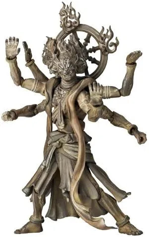 Kaiyodo Takeya Revoltech Ashura Action Figure Wooden Version