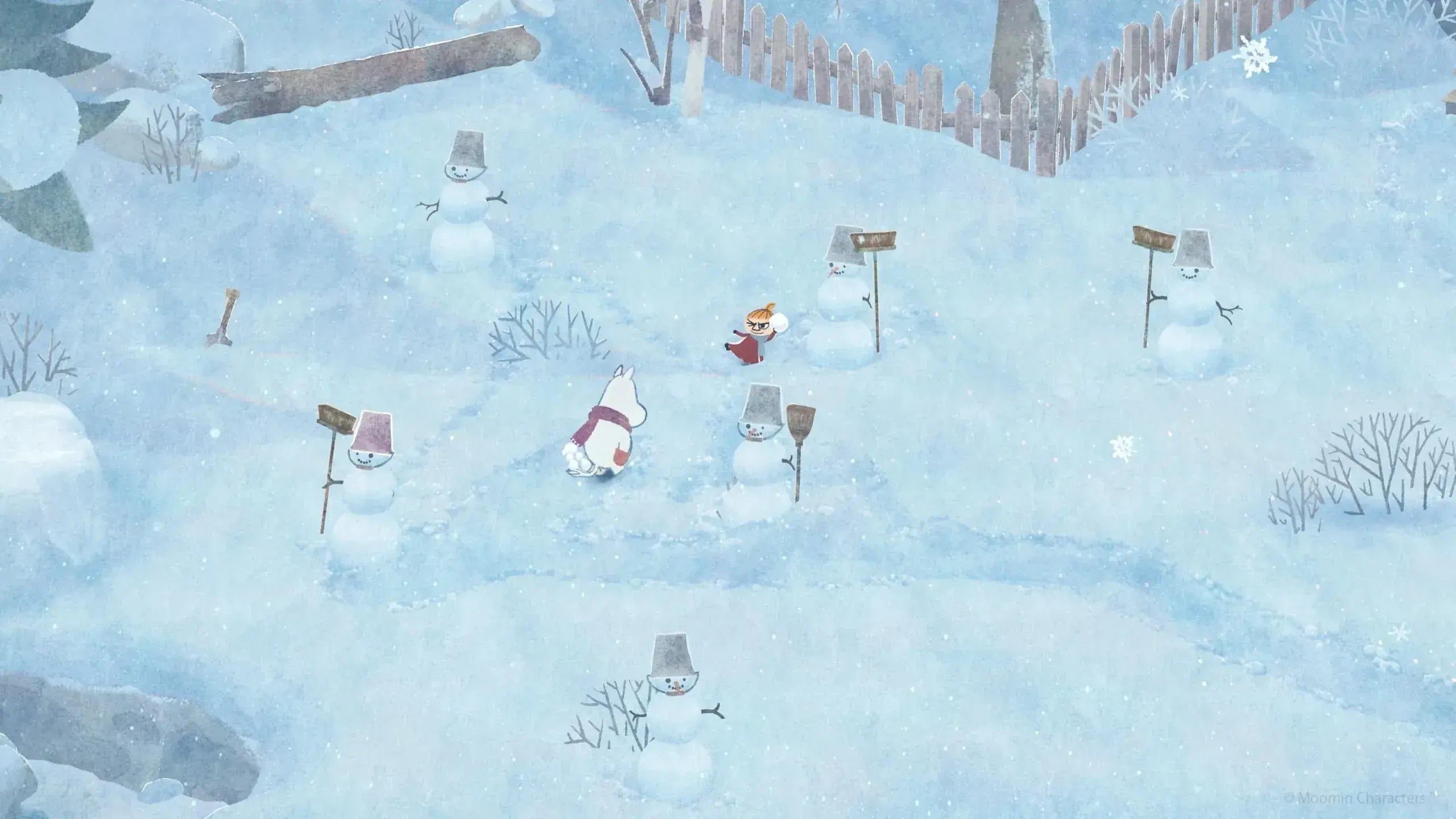 Kakehashi Games Moomin Troll Winter Warmth Board Game