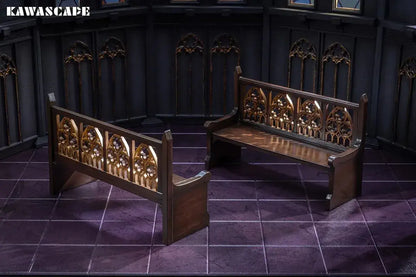 Kawa Design Kawa Scape Church Diorama Set 1 12 Scale ABS Painted