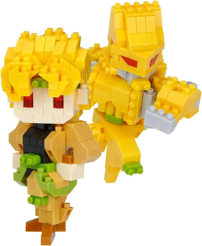 Kawada Nanoblock JoJos Bizarre Adventure Character Collection - Dio & The World - 4972825234686
