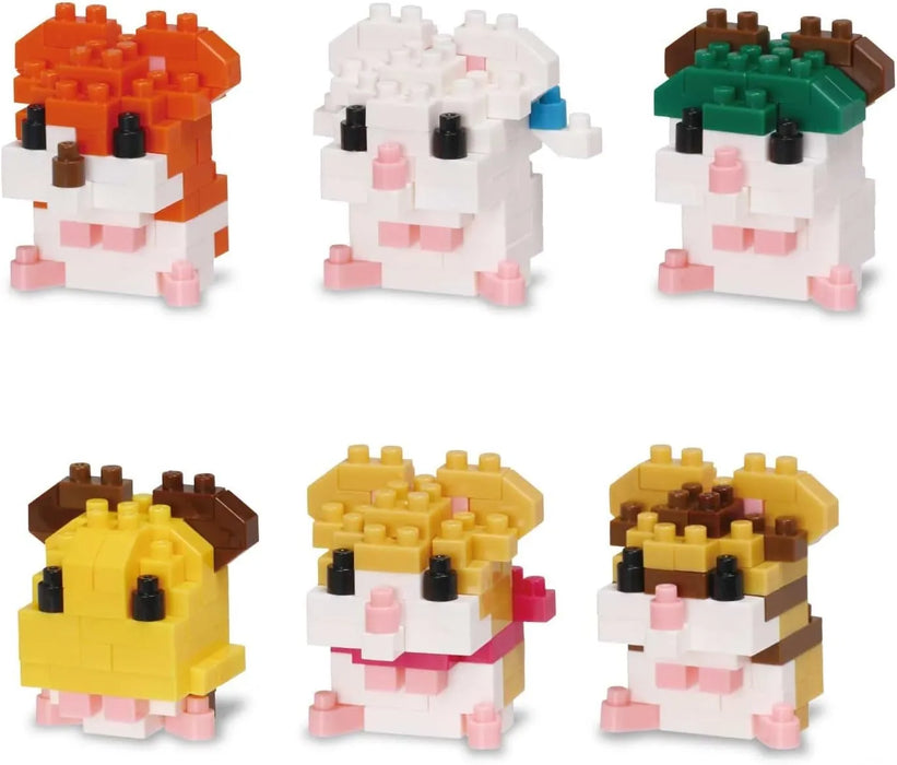 Kawada Nanoblock Mini Nano Rilakkuma Series Building Blocks - Toto Ko Hamtaro
 - 4972825225981